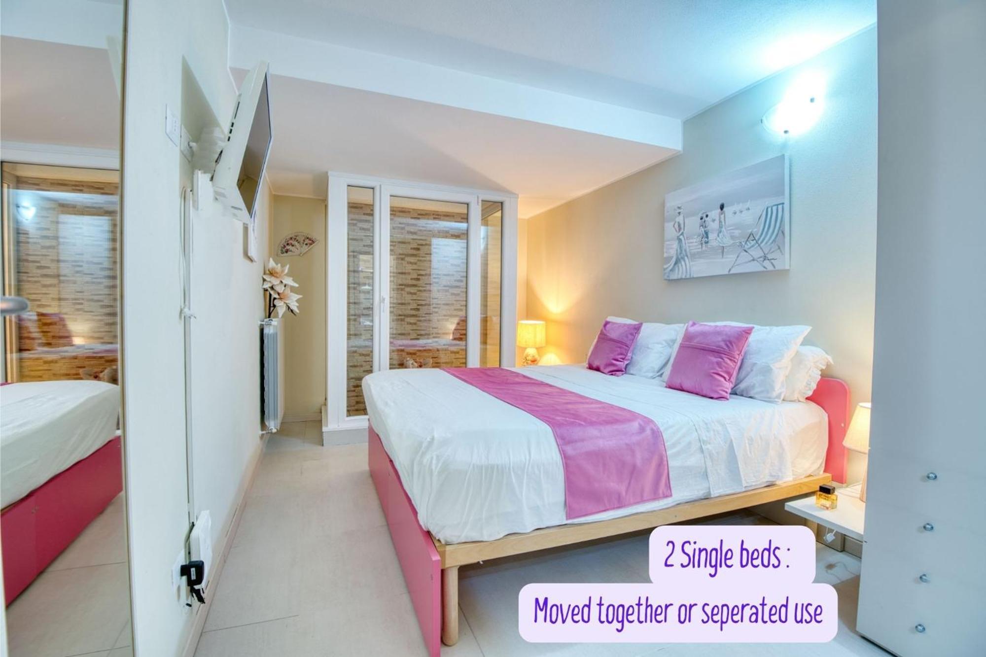 טוסקולנו מדרנו Panorama Lake View, Pool & Garden, 2 Bathrooms, Kingsize & Single-Beds, Fast Internet מראה חיצוני תמונה